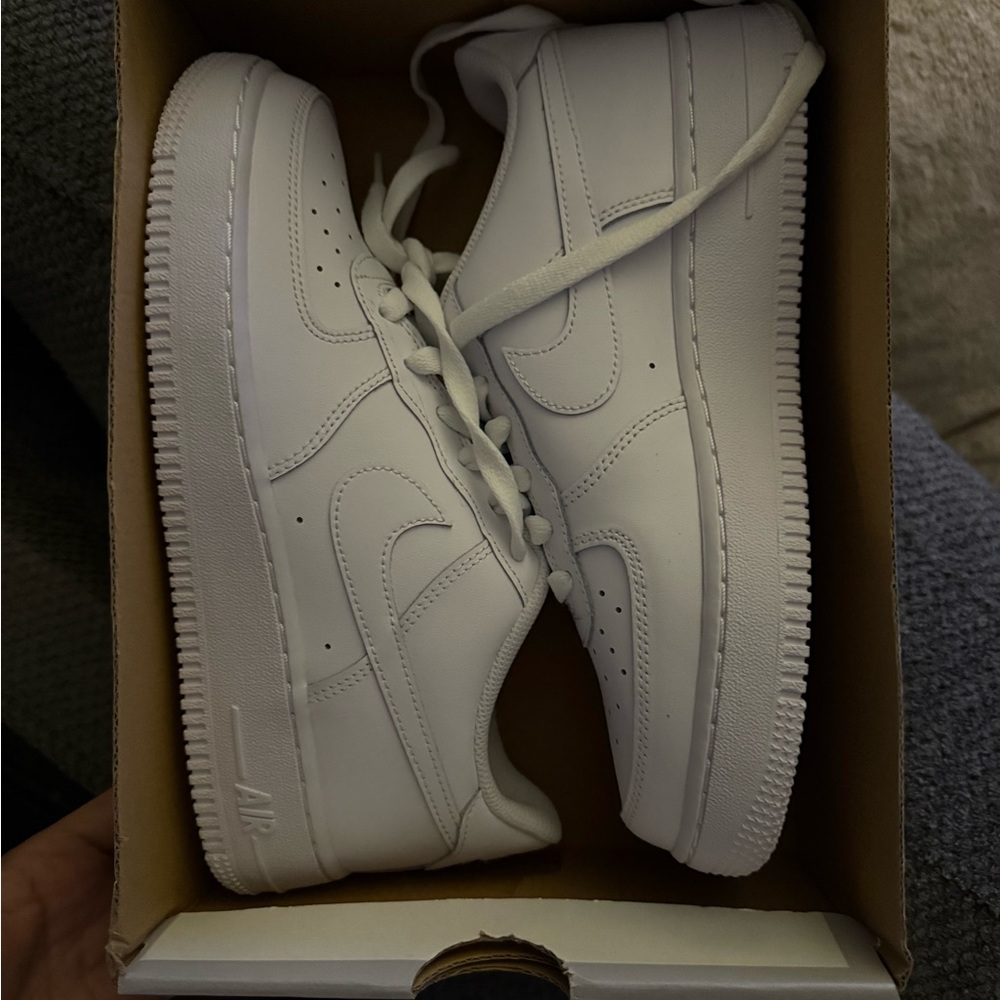 Kids White Nike Sneakers